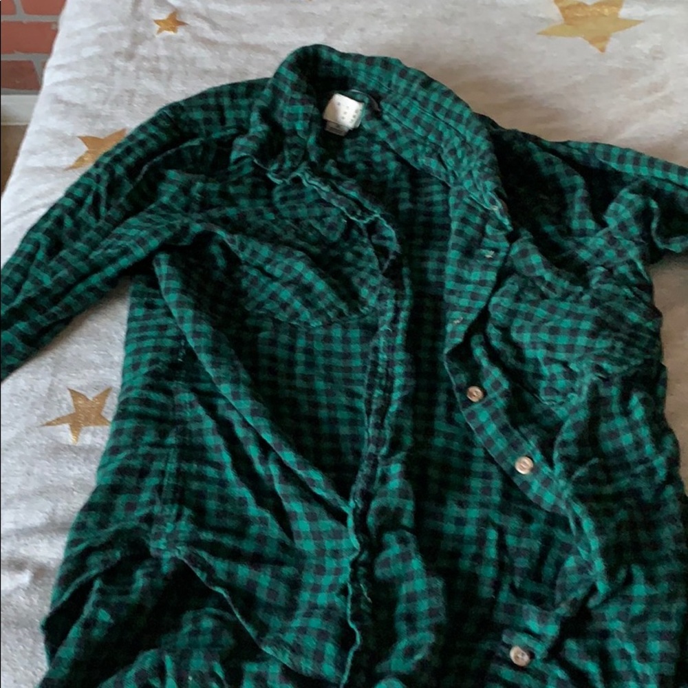 Green flannel